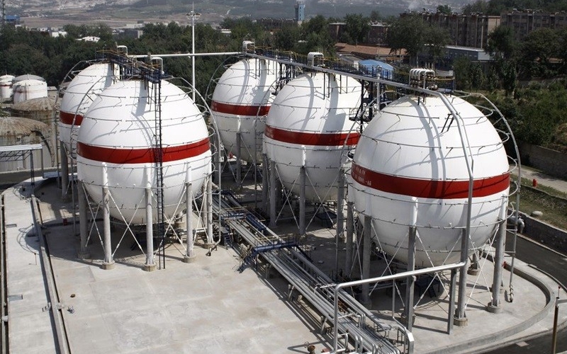 高壓球形儲氣罐